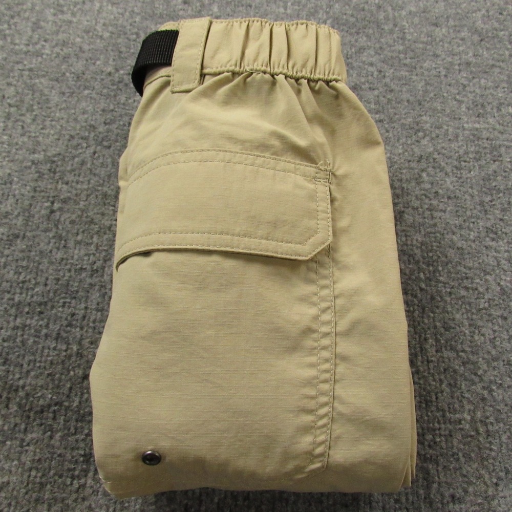 Croft Barrow Cargo‎ Shorts Men 46 Beige Belted Quick Dry Pockets Hiking Gorpcore